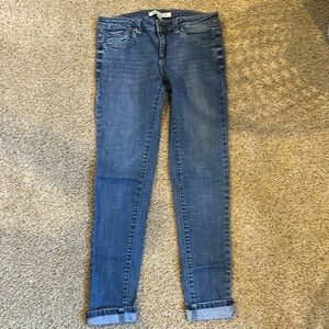 Forever 21 Blue Skinny Denim Jeans